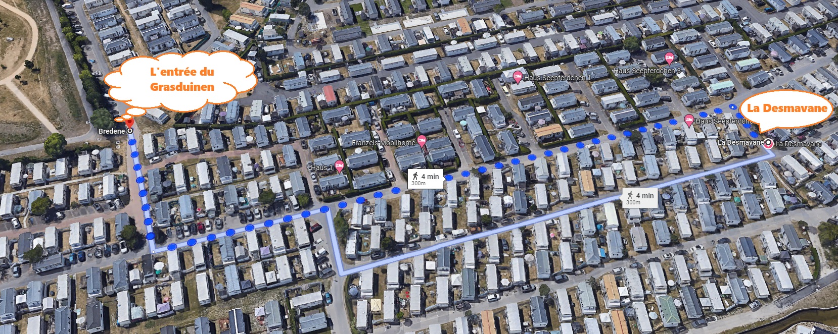 plan entrée grasduinen